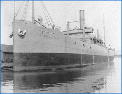 War Chant (Cargo Ship, 1917). Later renamed Lake Champlain. Served as USS Lake Champlain in 1918-19 as cargo ship in the US Navy